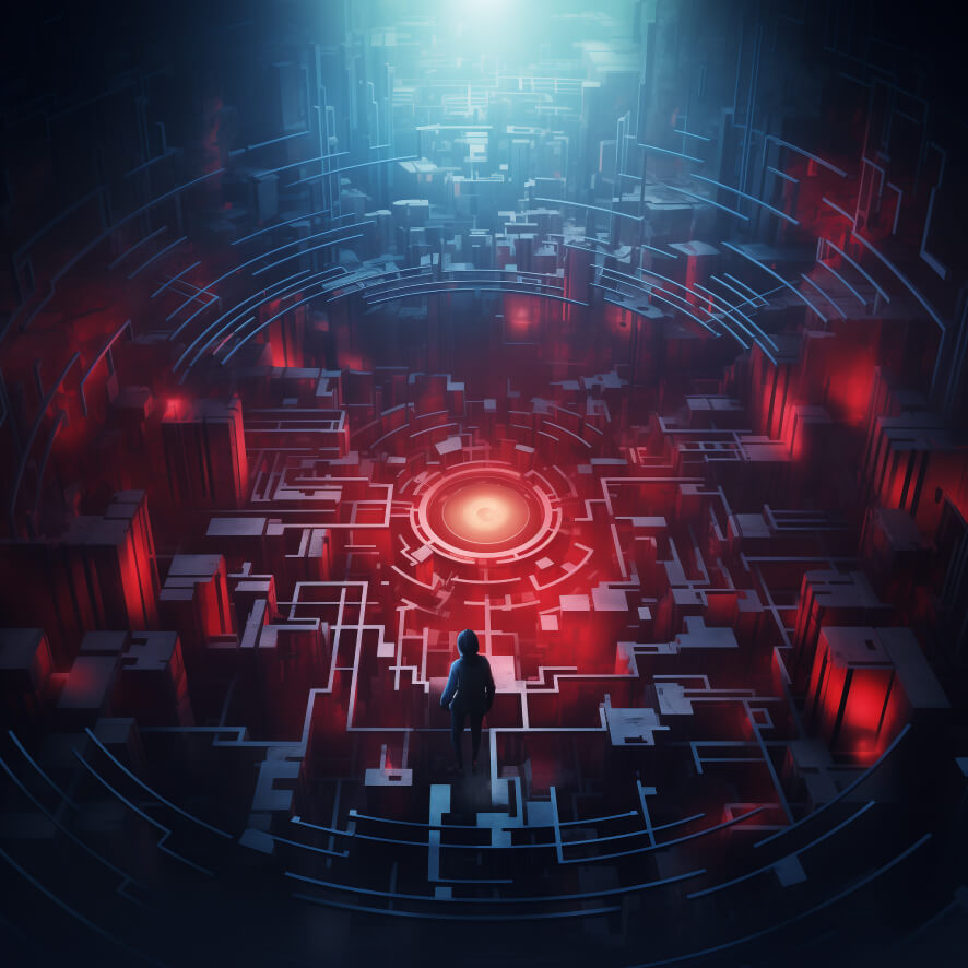 Labyrinth im Cyberspace
